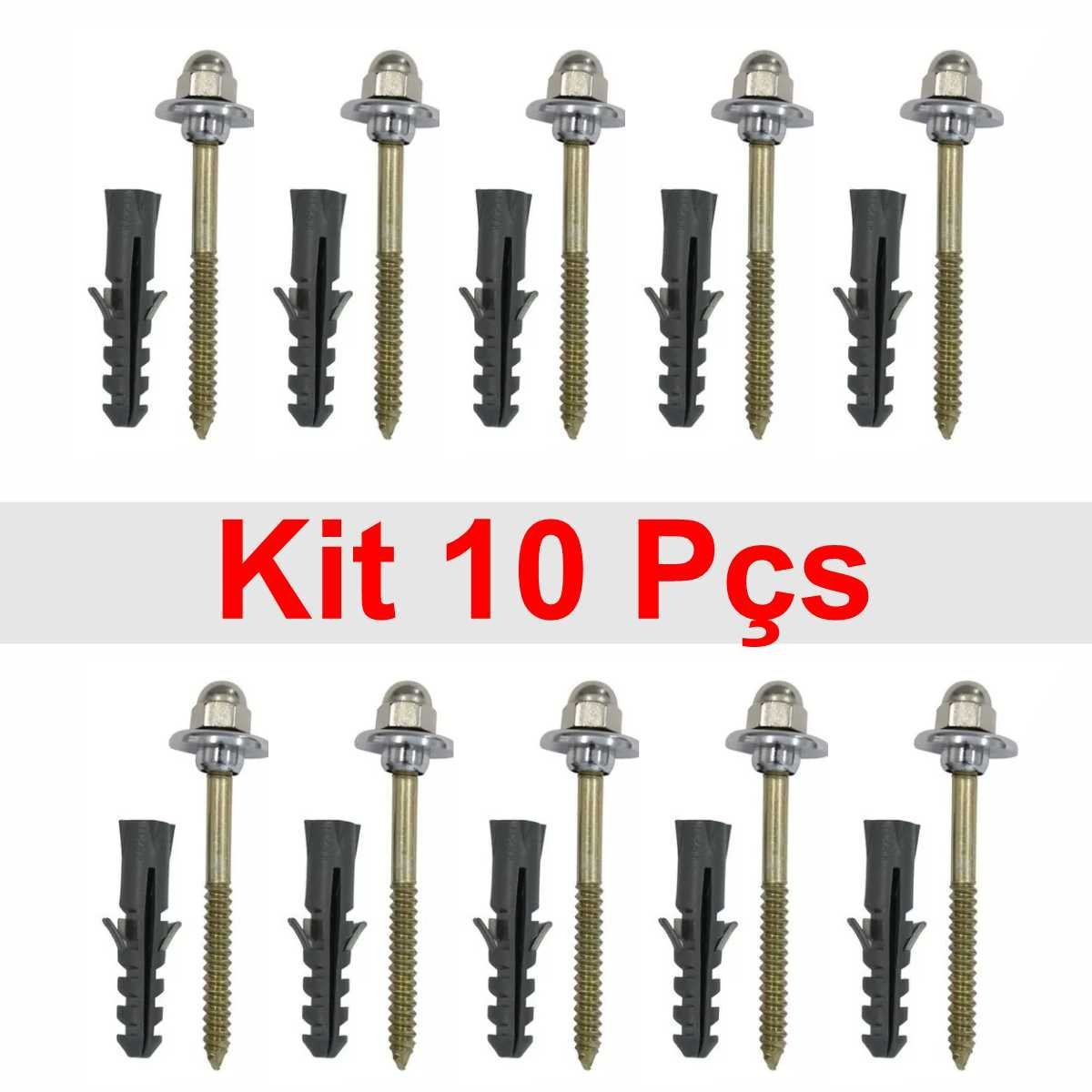 Imagem do produto PARAFUSO P/ VASO LATONADO C/BUCHA 10