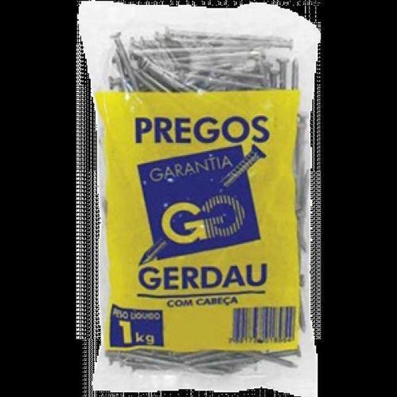 Imagem do produto PREGO 15X21 C/CAB SC 1KG GERDAU