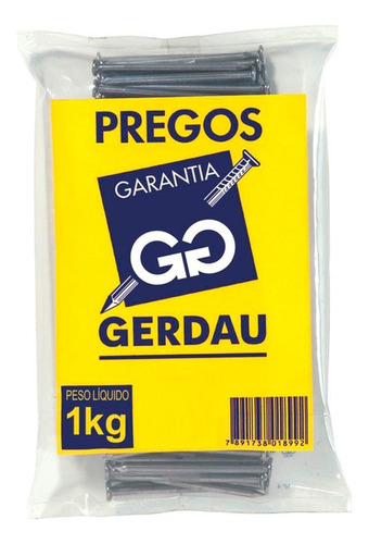 Imagem do produto PREGO 3.1/2X8 C/CAB 1KG GERDAU