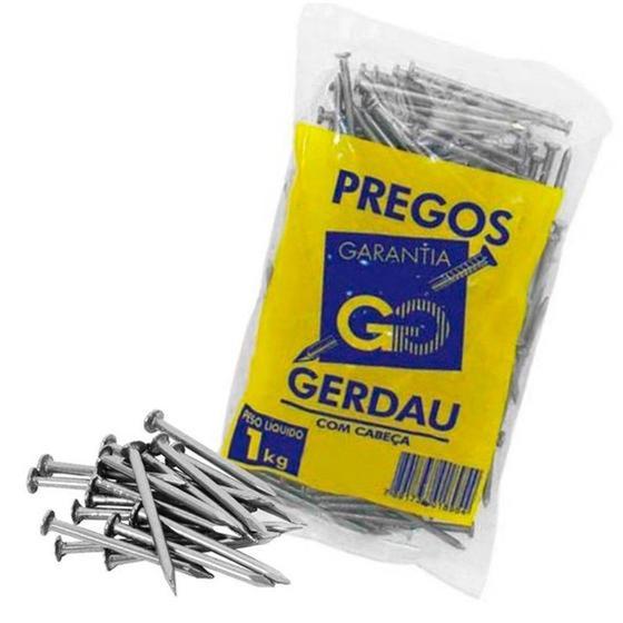 Imagem do produto PREGO 8X8 C/CAB 1KG GERDAU