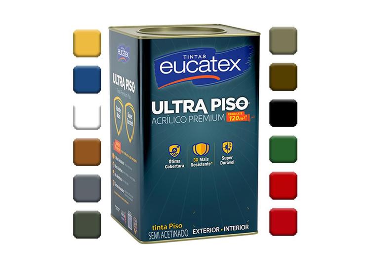 Imagem do produto PINTA PISO - 18L/CINZA ESCURO EUCATEX