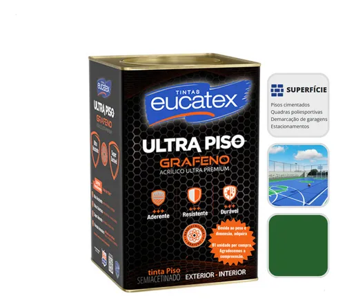 Imagem do produto PINTA PISO - 18L/VERDE EUCATEX