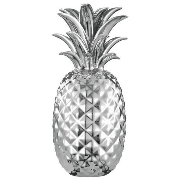 Imagem do produto ABACAXI DECOR CERAMICA 25,5X13X13CM TURQ D&A