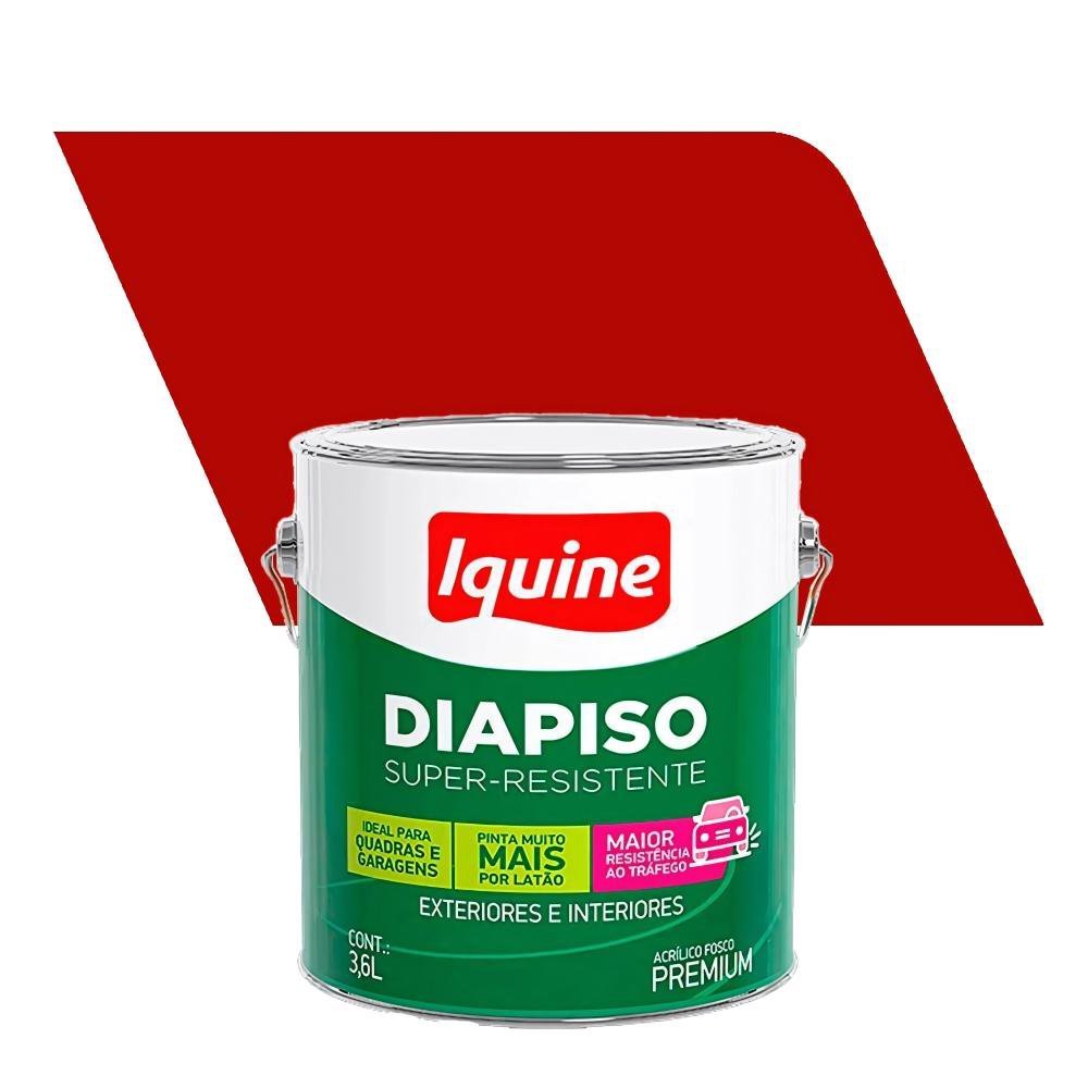 Imagem do produto PINTA PISO - 18L/VERMELHO PROF IQUINE DIAPISO