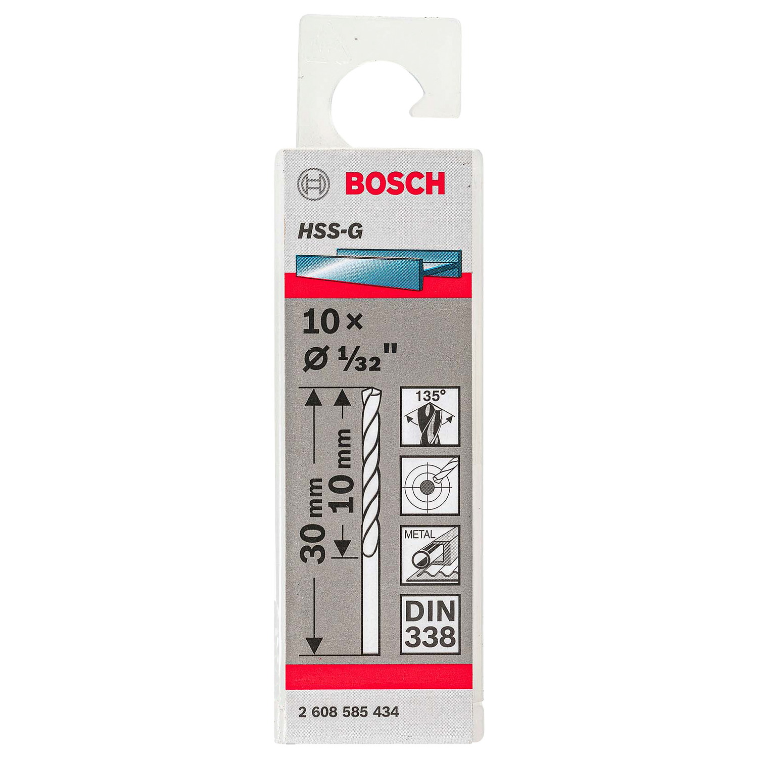 Imagem do produto BROCAS HSSG 1/32X1 BOSCH