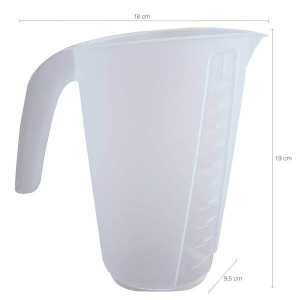 Imagem do produto COPO MEDIDOR PLASTICO 500ML SANREMO