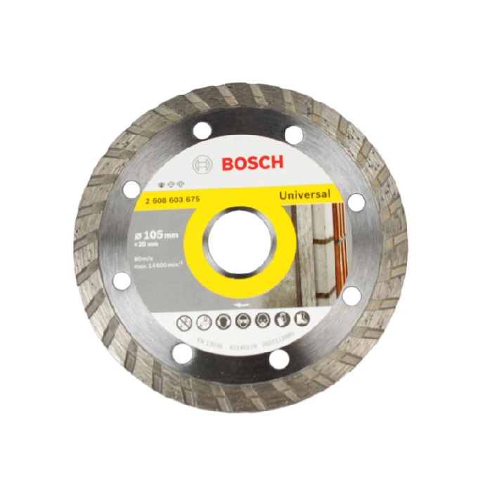 Imagem do produto DISCO DESBASTE DIAM TURBO STD 105MM BOSCH