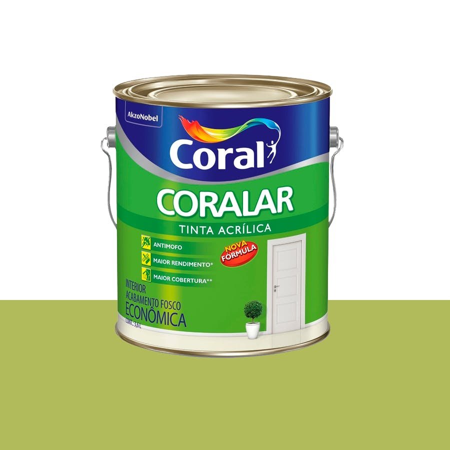 Imagem do produto CORALIT FOSCO VERD ESCOL 3,6L CORAL