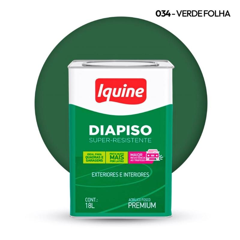 Imagem do produto DIAPISO 18L VERDE FOLHA IQUINE