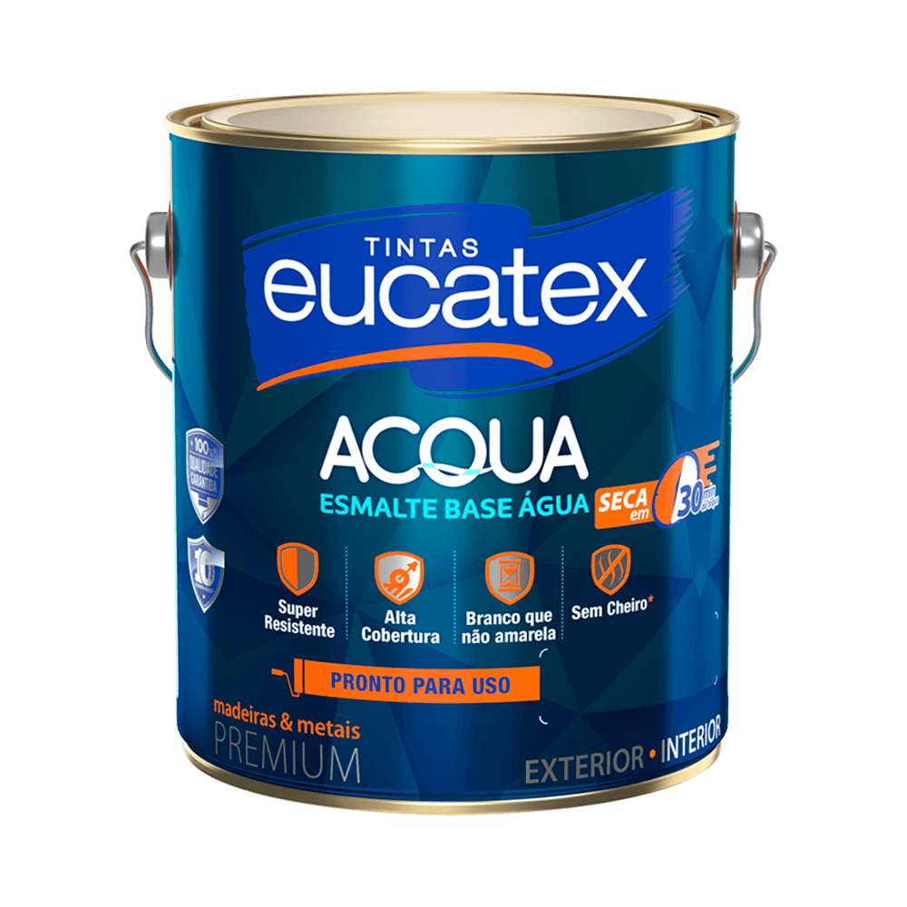 Imagem do produto EUCALUX SEC RAP 3,6L BRANCO FOSCO EUCATEX