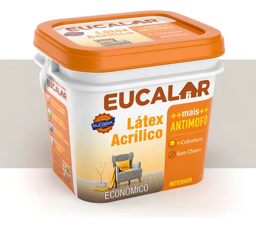 Imagem do produto EUCALUX SEC RAP 3,6L BRANCO GELO EUCATEX
