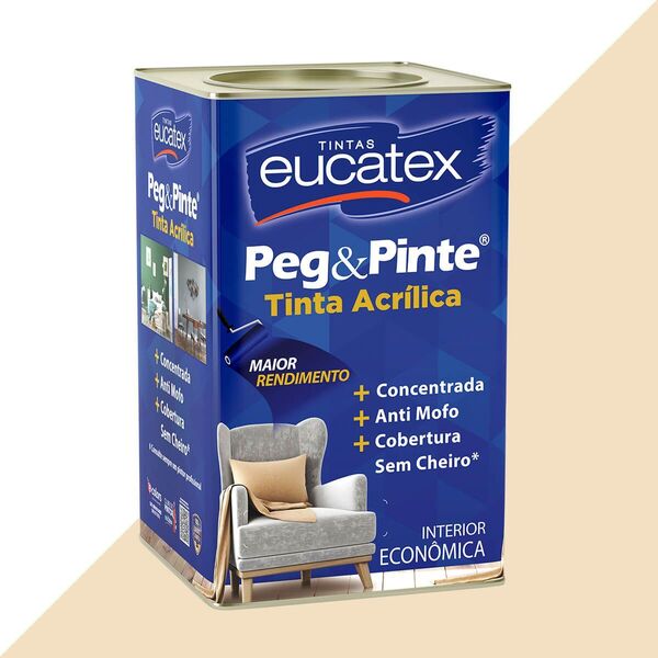 Imagem do produto PEG & PINTE ACR 3,6L AREIA PIPA EUCATEX