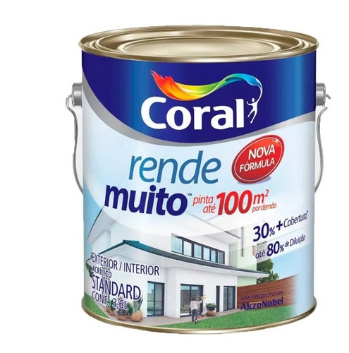 Imagem do produto RENDE MUITO - 3,2L/CINZA TECNOLOGICO CORAL