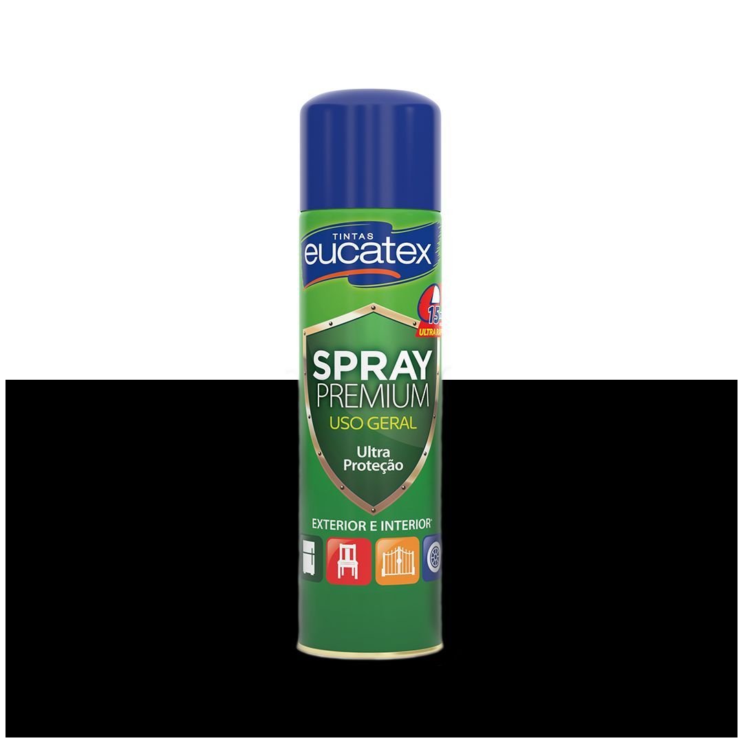 Imagem do produto SPRAY MULTI USO PRETO FOSCO 400ML EUCATEX