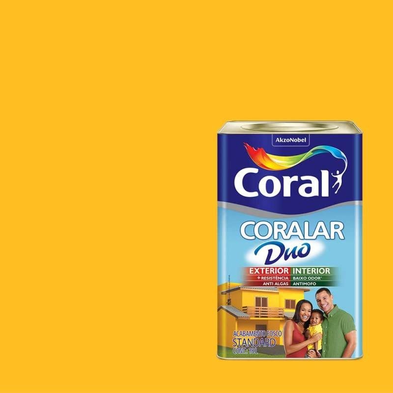 Imagem do produto CORAL DUO ACRILICA AMARELO FREVO 18L
