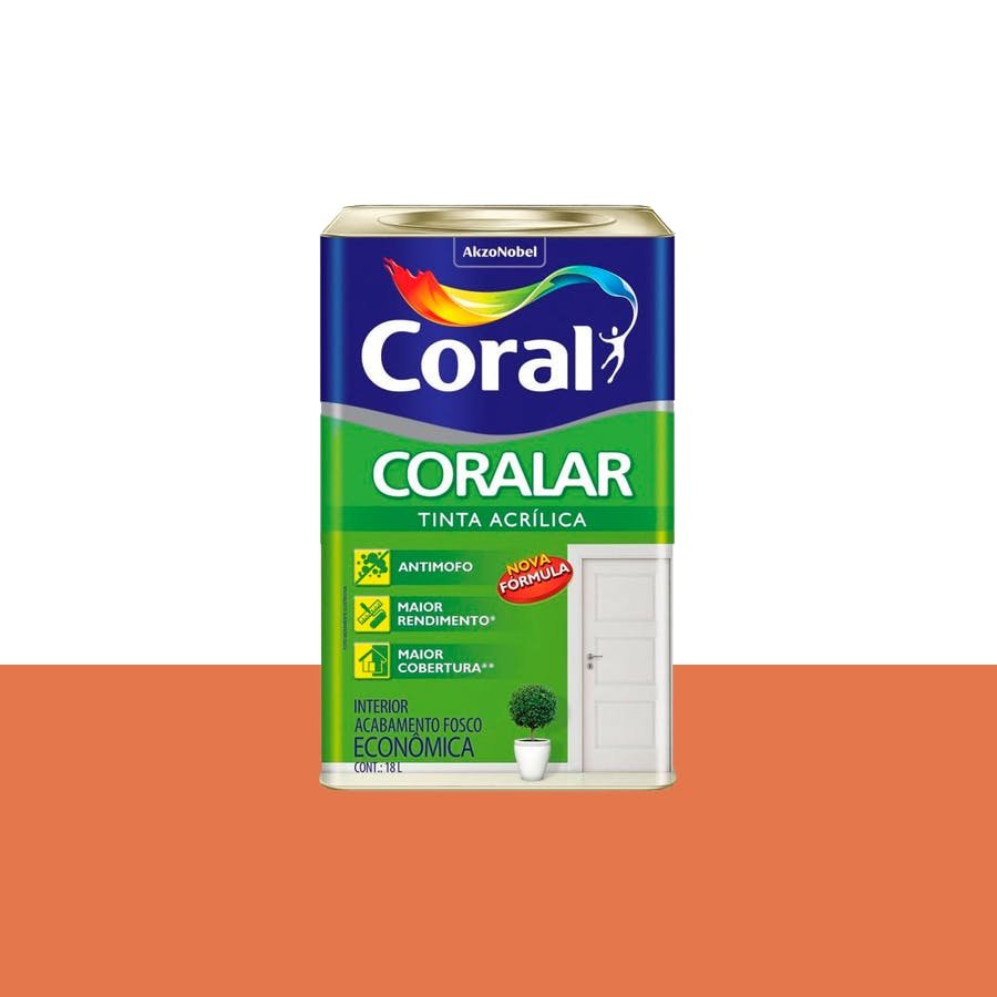 Imagem do produto CORALAR ACR - 18L/LARANJA MARACATU CORAL