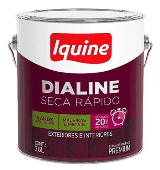 Imagem do produto DIALINE ESMALTE SEC.RAP. 3,6LT TABACO IQUINE