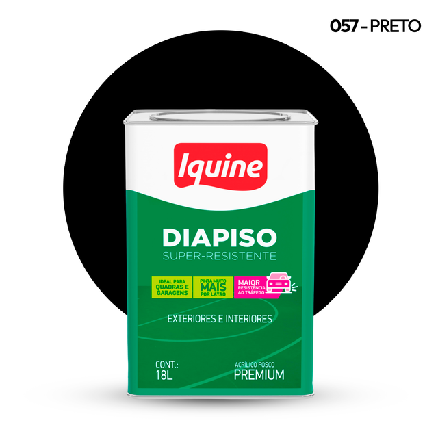 Imagem do produto DIAPISO 0,9 LT PRETO IQUINE