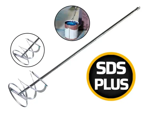 Imagem do produto MISTURADOR TINTA E MASSA DE ACO SDS PLUS 400MM BRASFORT