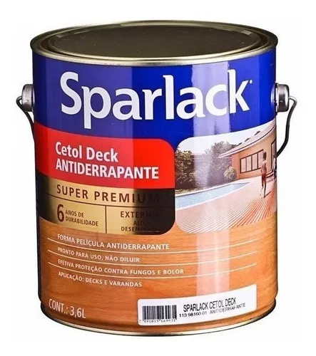 Imagem do produto SELADORA SPARLACK BASE AGUA 3,6L CORAL