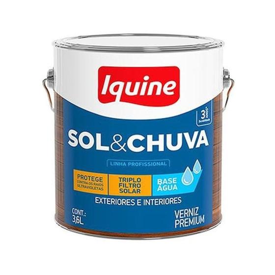 Imagem do produto VERNIZ SOL & CHUVA 900ML INCOLOR IQUINE