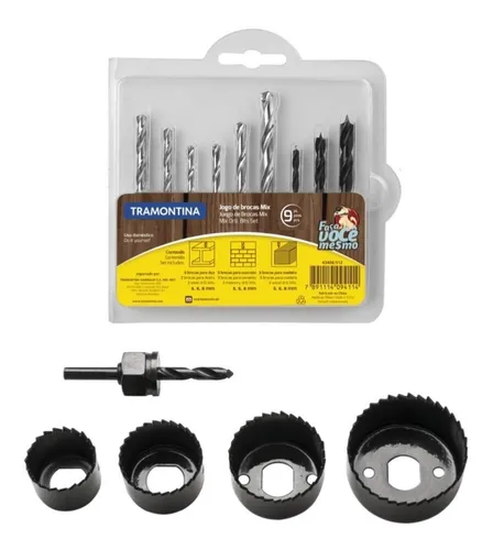 Imagem do produto BROCA C/SUPOR P/SERRA COPO 3/8 42629/101 TRAMONTINA