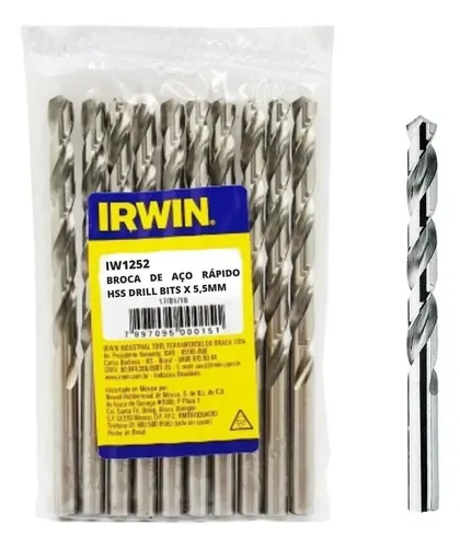 Imagem do produto BROCA VIDEA 5,5MM IRWIN
