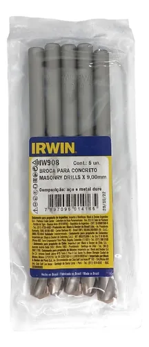 Imagem do produto BROCA VIDEA 9,00MM IRWIN