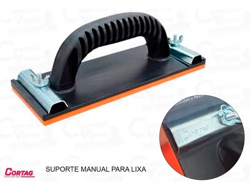 Imagem do produto SUPORTE P/LIXA MANUAL 230X80MM CORTAG
