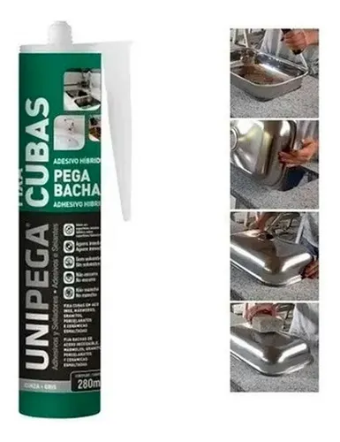 Imagem do produto ADESIVO FIXA CUBA UNIPEGA 280ML/400G CZ UNIPEGA