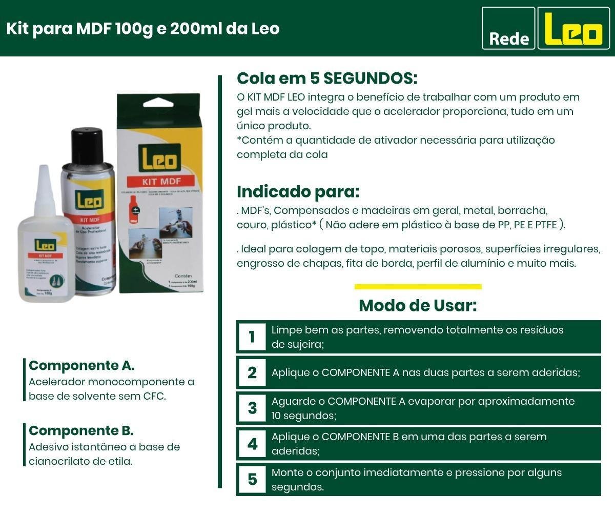 Imagem do produto ADESIVO INSTANTANEO LEO 100G IMP