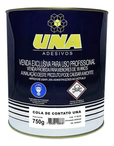 Imagem do produto ADESIVO UNA COLA DE CONTATO 750GR