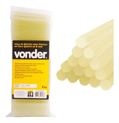 Imagem do produto BASTAO COLA QUENTE 8,00X100MM UND