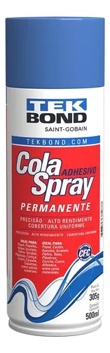 Imagem do produto COLA PERMANENTE SPRAY 305G/500ML TEKBOND