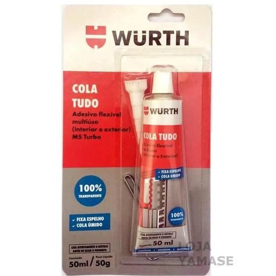 Imagem do produto COLA TUDO INCOLOR 50ML/50G WURTH