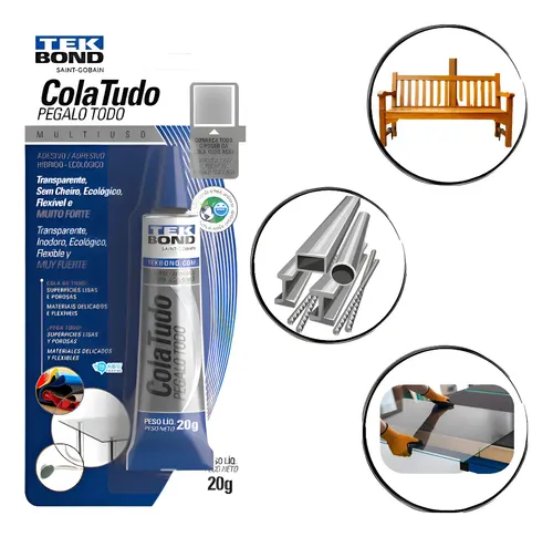 Imagem do produto COLA TUDO MULTIUSO 20G BLISTER TEKBOND