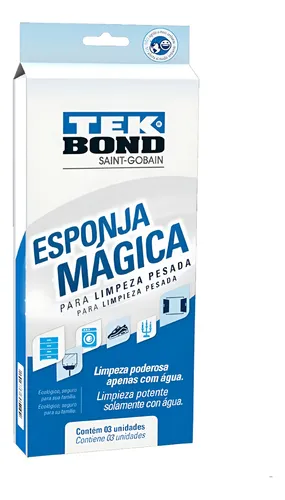 Imagem do produto ESPONJA MAGICA C/ 03 UND TEKBOND