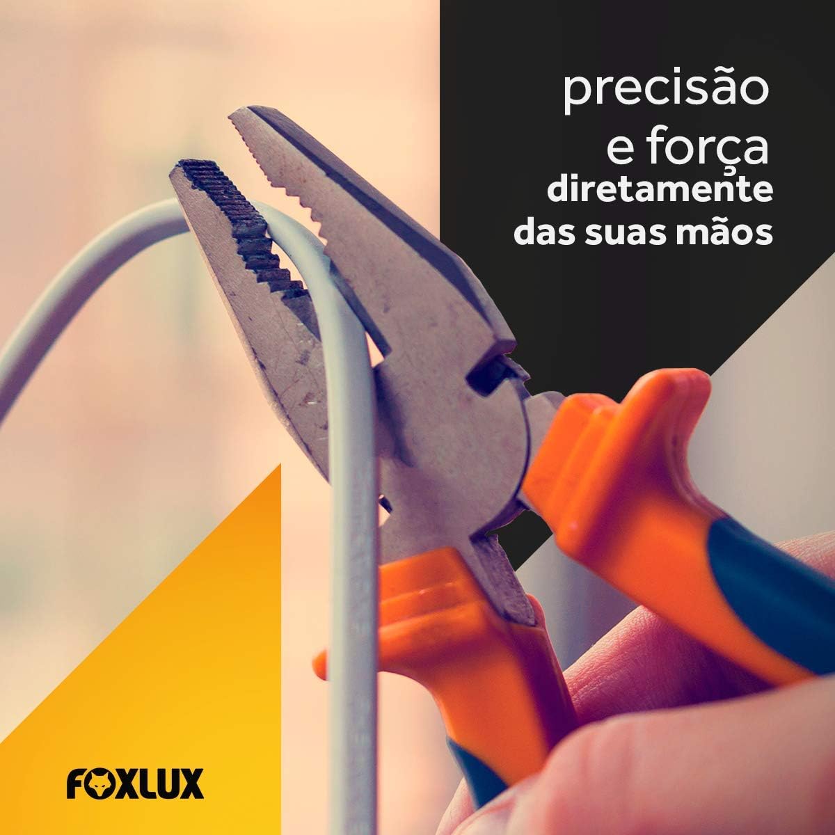 Imagem do produto ALICATE UNIVERSAL 8" FOXLUX