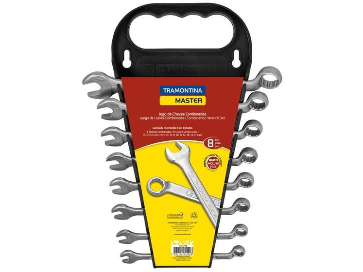 Imagem do produto CHAVE COMBINADA 8MM C/ PESCOCO 42246/108 TRAMONTINA