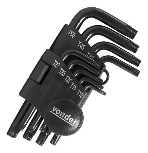 Imagem do produto JOGO CHAVE TORX 9PC T10 A T50 VONDER