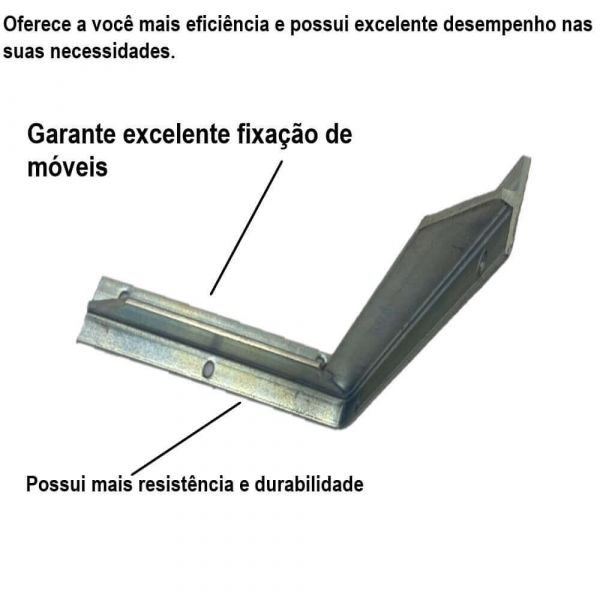 Imagem do produto CANTONEIRA FIXACAO REFOR LEO C/CAPA C/20