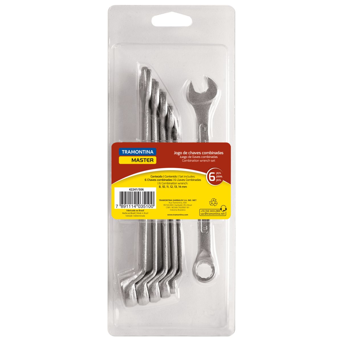 Imagem do produto CHAVE COMBINADA ACO CARB 10MM HAMMER