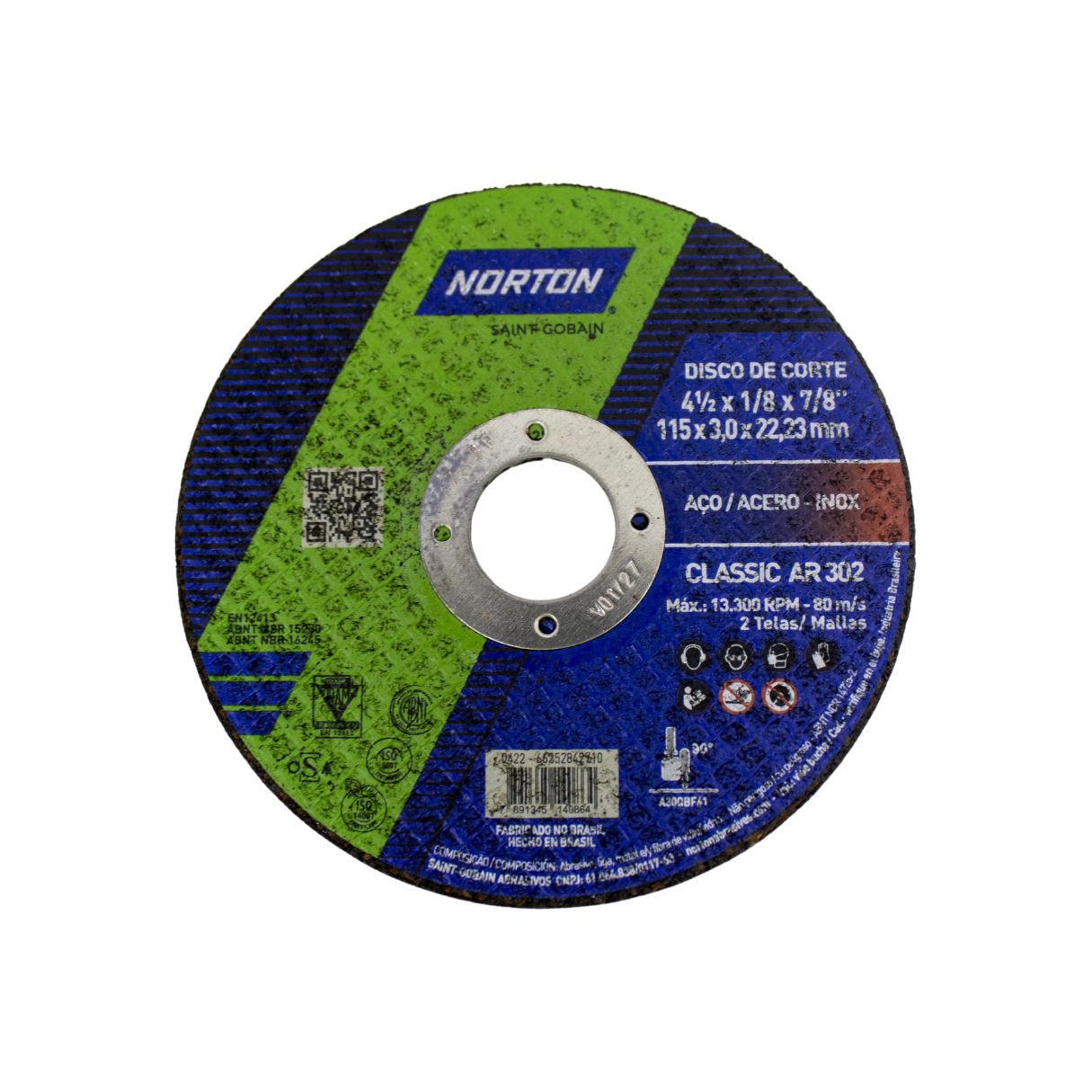 Imagem do produto DISCO CORTE 4.1/2 CLASIC BASIC NORTON