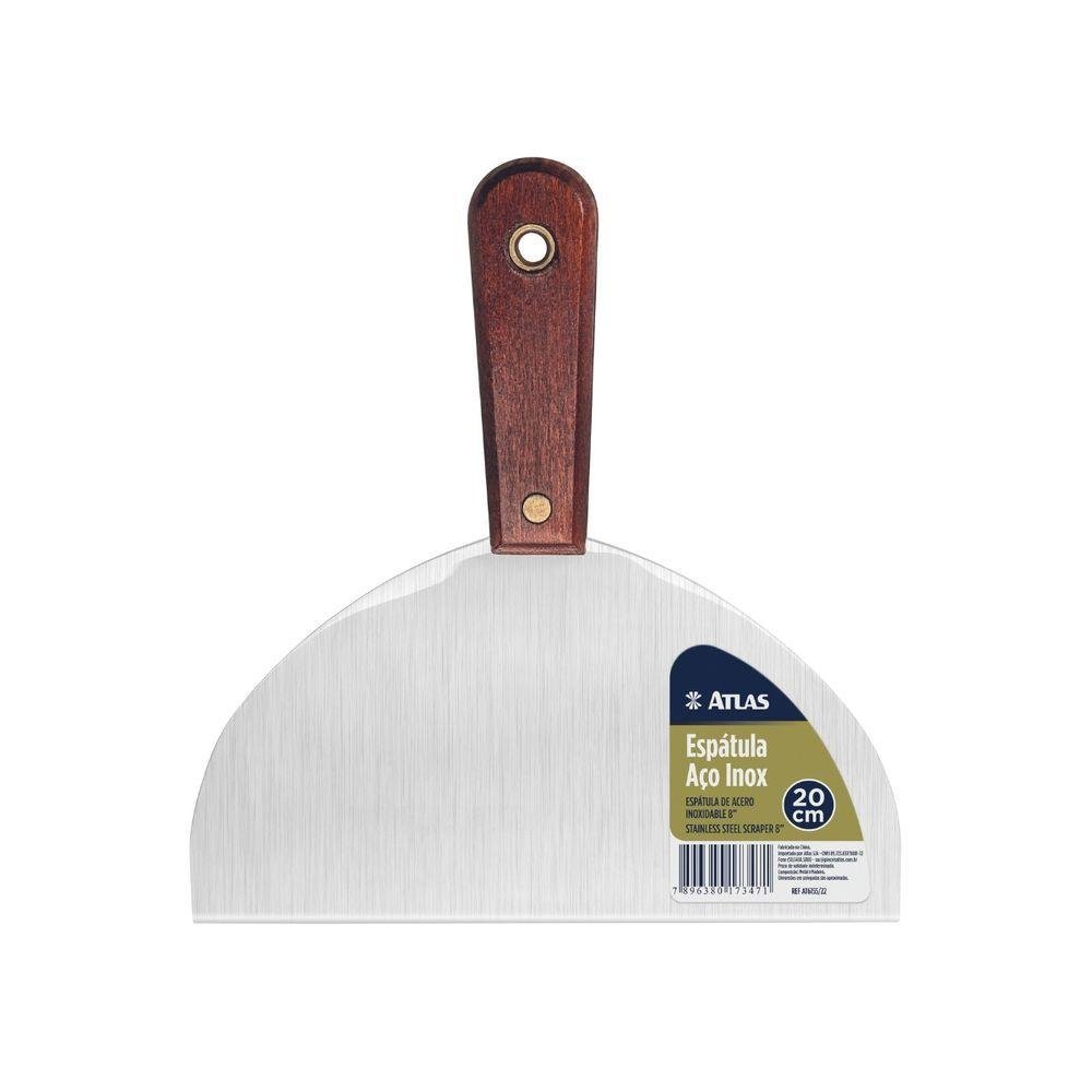 Imagem do produto ESPATULA ACO INOX 20CM 6155/22