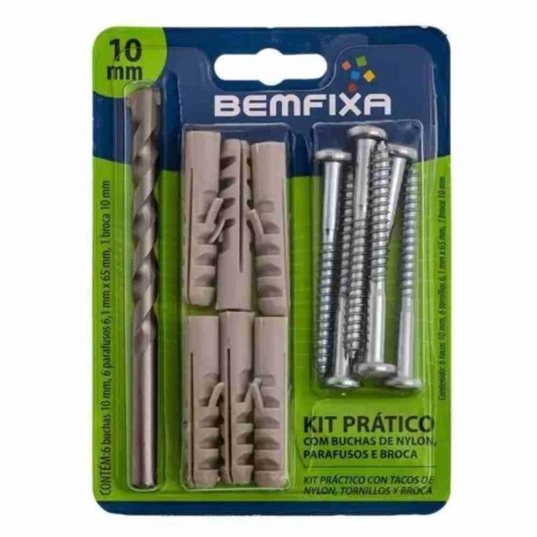 Imagem do produto PARAF ENC MAD R SOB C/BUC 10MM BEMFIXA