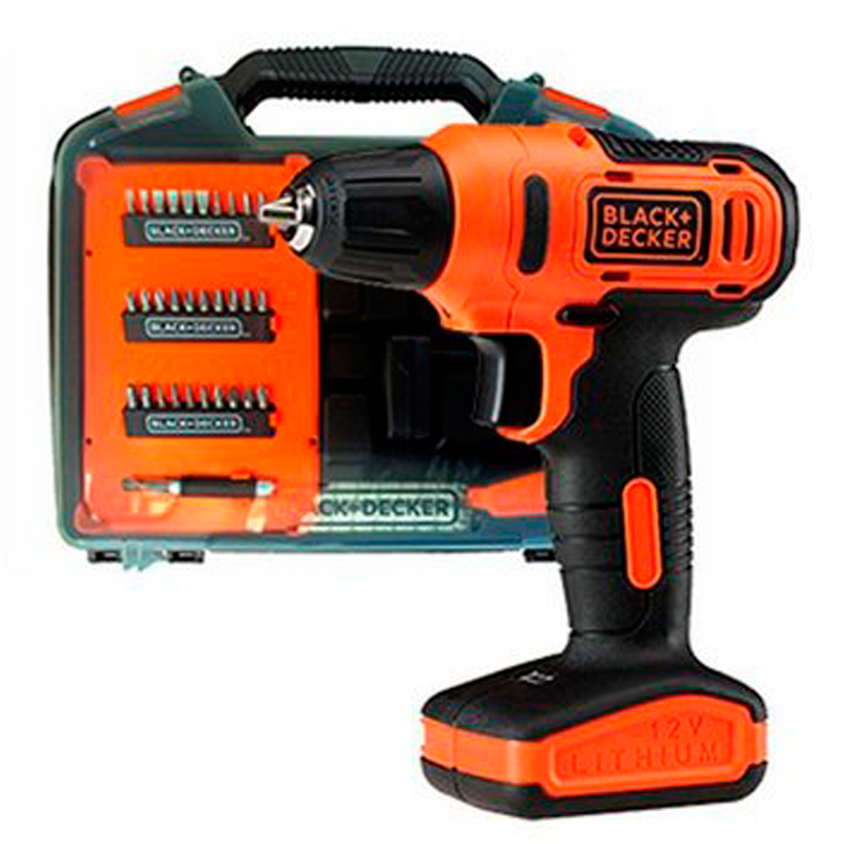 Imagem do produto PARAFU/FURADEIRA 12V C/31 PCS+MALETA LD12SC-BR BLACKDECKER