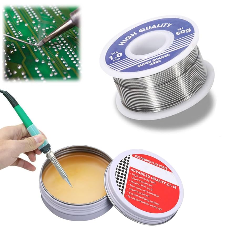 Imagem do produto SOLDA P/ ELETRO C/ CERA 1MM SOLDER WIRE