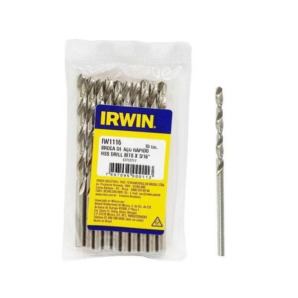 Imagem do produto BROCA ACO RAPIDO 3/16" STARRETT