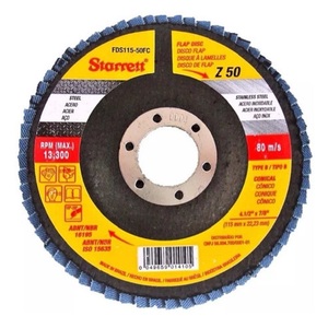 Imagem do produto DISCO FLAP 4.1/2" GR-060 STARRET