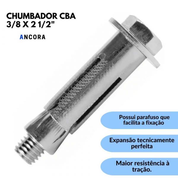 Imagem do produto CHUMBADOR CBA 3/4X4.1/2 ANCORA